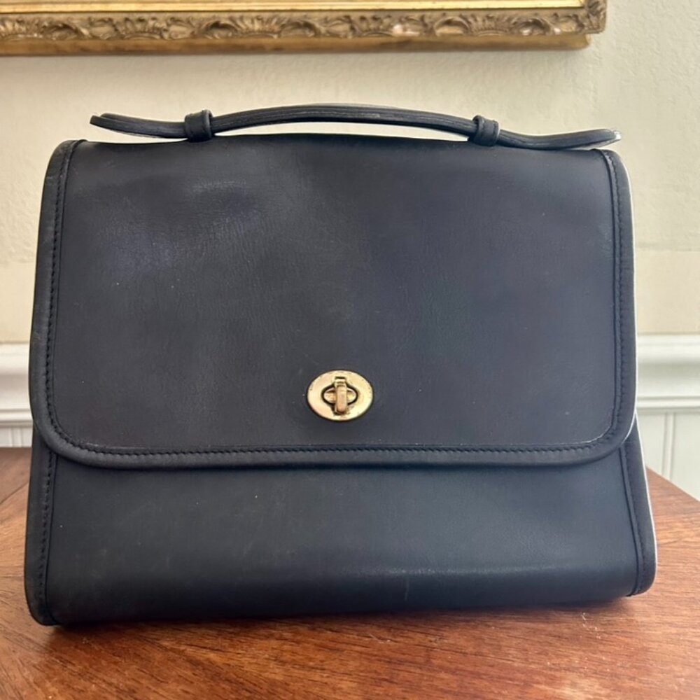 Vintage Coach Court Bag